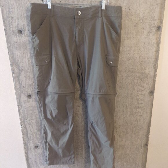 Kuhl Mens 40x30 Khaki Renegade Stealth Convertible Hiking Pants - Picture 1 of 11
